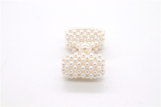 Handmade beads,handmade bow High-grade imitation pearls,Glass bead shoe decoration  /Fashion shoe accessories