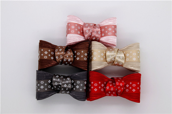 Ribbon coloured bow-tied shoe flower,Handmade footwear ornaments and flower Thread ribbon Beige ,white,black,red ,blue