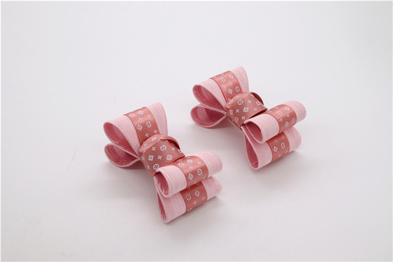 Ribbon coloured bow-tied shoe flower,Handmade footwear ornaments and flower Thread ribbon Beige ,white,black,red ,blue