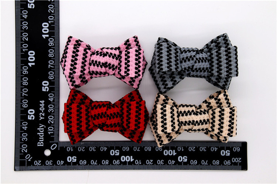 girl shoe-trimmed bow/Chequered coloured bow/Handmade coloured bow Lace, ribbon, mesh Various colors