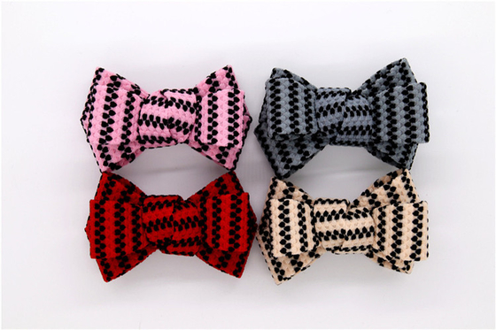 girl shoe-trimmed bow/Chequered coloured bow/Handmade coloured bow Lace, ribbon, mesh Various colors
