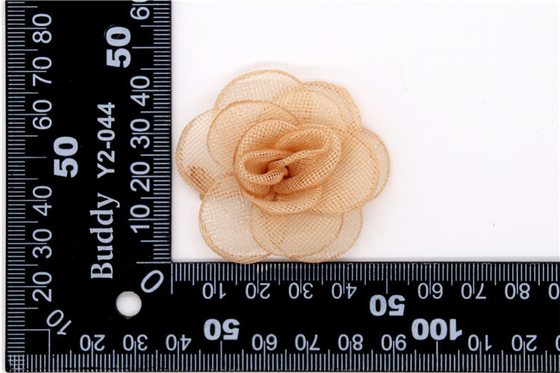 Multi Colors Shoe Lace Flowers Fashionable Style SGS Certification