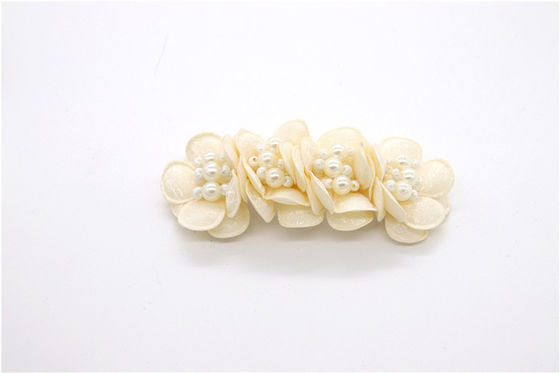 Decorative Shoe Flower  Clips handmade accessories handmade flower /bridal wedding shoe decorative Lace satin black,white,red,dark blue