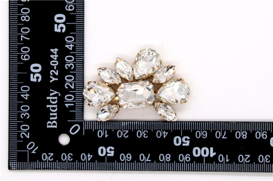 shoe buckle shoe clips rhinestones shoes clips zinc alloy ,copper Gun,nickle,gold