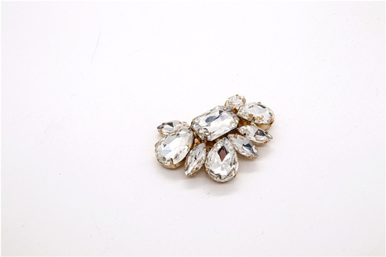 shoe buckle shoe clips rhinestones shoes clips zinc alloy ,copper Gun,nickle,gold