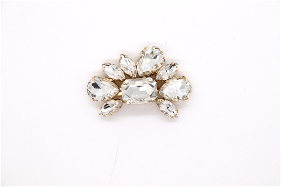 shoe buckle shoe clips rhinestones shoes clips zinc alloy ,copper Gun,nickle,gold