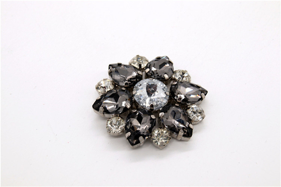 shoe buckle shoe clips rhinestones shoes clips zinc alloy ,copper Gun,nickle,gold