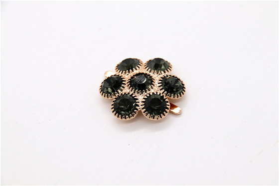 shoe buckle shoe clips rhinestones shoes clips zinc alloy ,copper Gun,nickle,gold