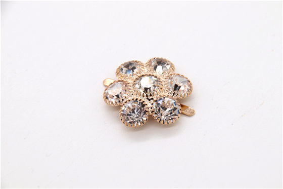 shoe buckle shoe clips rhinestones shoes clips zinc alloy ,copper Gun,nickle,gold