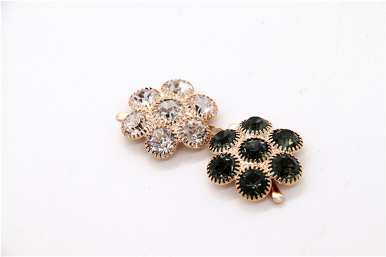 shoe buckle shoe clips rhinestones shoes clips zinc alloy ,copper Gun,nickle,gold