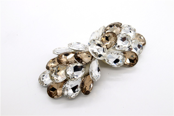 shoe buckle shoe clips rhinestones shoes clips zinc alloy ,copper Gun,nickle,gold