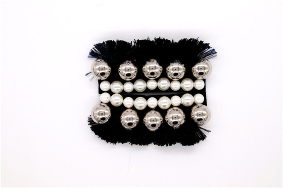 Handmade beads,handmade bow High-grade imitation pearls,Glass bead shoe decoration /Fashion shoe accessories
