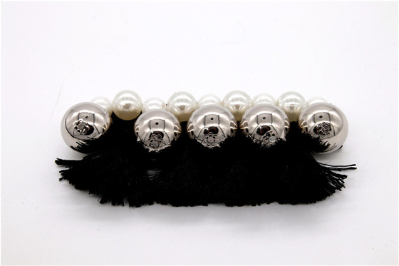 Handmade beads,handmade bow High-grade imitation pearls,Glass bead shoe decoration /Fashion shoe accessories