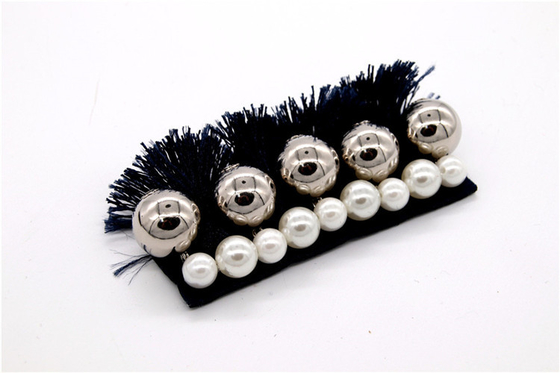 Handmade beads,handmade bow High-grade imitation pearls,Glass bead shoe decoration /Fashion shoe accessories