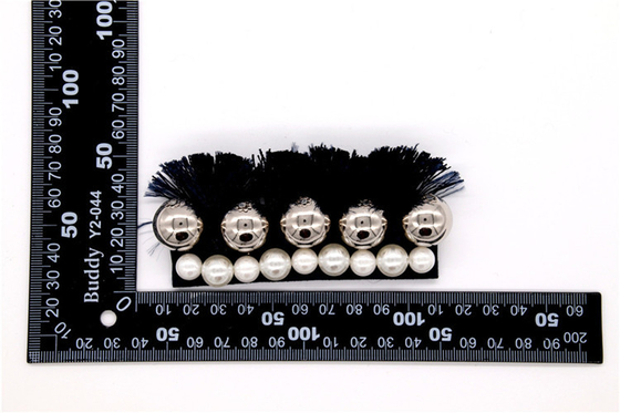 Handmade beads,handmade bow High-grade imitation pearls,Glass bead shoe decoration /Fashion shoe accessories