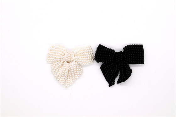 Handmade beads,handmade bow High-grade imitation pearls,Glass bead shoe decoration /Fashion shoe accessories