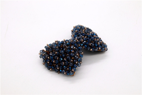 Handmade beads,handmade bow High-grade imitation pearls,Glass bead shoe decoration /Fashion shoe accessories