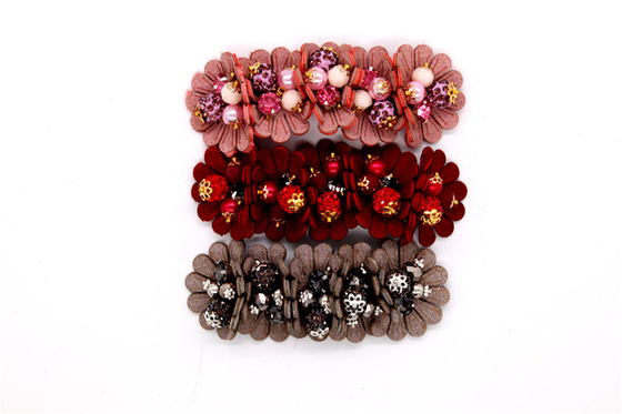 Handmade beads,handmade bow High-grade imitation pearls,Glass bead shoe decoration /Fashion shoe accessories