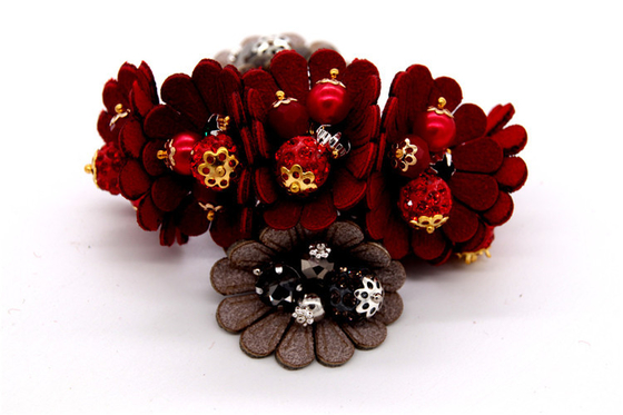 Handmade beads,handmade bow High-grade imitation pearls,Glass bead shoe decoration /Fashion shoe accessories