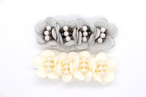 Handmade beads,handmade bow High-grade imitation pearls,Glass bead shoe decoration /Fashion shoe accessories