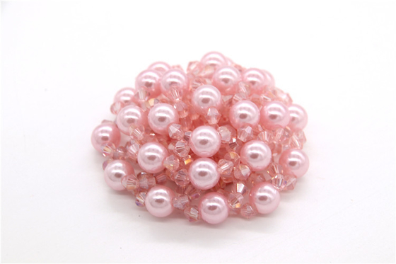 Handmade beads,handmade bow High-grade imitation pearls,Glass bead shoe decoration /Fashion shoe accessories