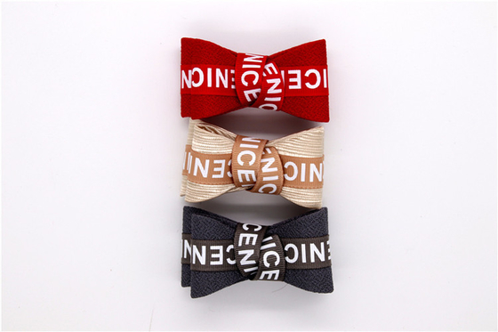Ribbon coloured bow-tied shoe flower,Handmade footwear ornaments and flower Thread ribbon Beige ,white,black,red ,blue