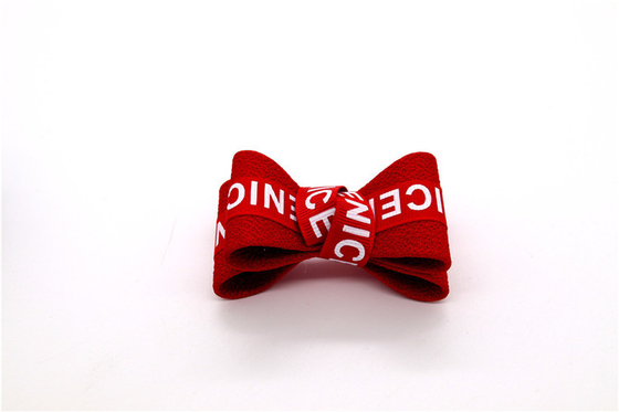 Ribbon coloured bow-tied shoe flower,Handmade footwear ornaments and flower Thread ribbon Beige ,white,black,red ,blue