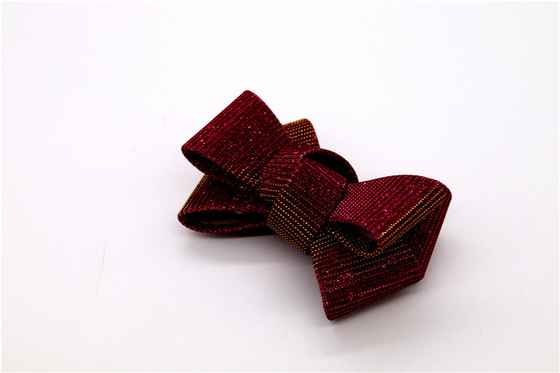 Ribbon coloured bow-tied shoe flower,Handmade footwear ornaments and flower Thread ribbon Beige ,white,black,red ,blue