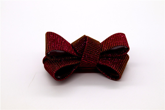 Ribbon coloured bow-tied shoe flower,Handmade footwear ornaments and flower Thread ribbon Beige ,white,black,red ,blue
