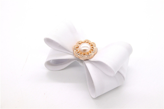 Ribbon coloured bow-tied shoe flower,Handmade footwear ornaments and flower Thread ribbon Beige ,white,black,red ,blue