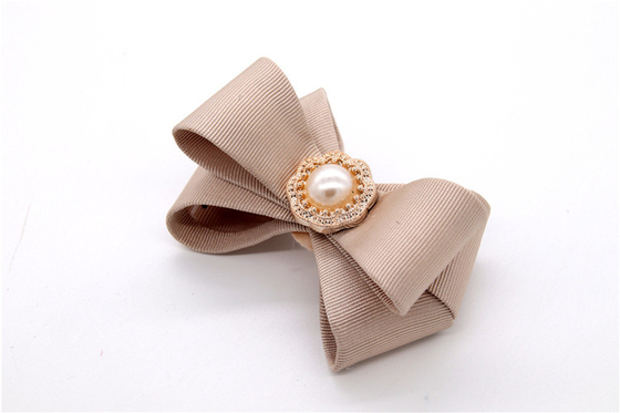 Ribbon coloured bow-tied shoe flower,Handmade footwear ornaments and flower Thread ribbon Beige ,white,black,red ,blue