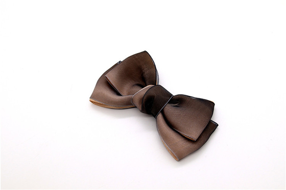 Ribbon coloured bow-tied shoe flower,Handmade footwear ornaments and flower Thread ribbon Beige ,white,black,red ,blue
