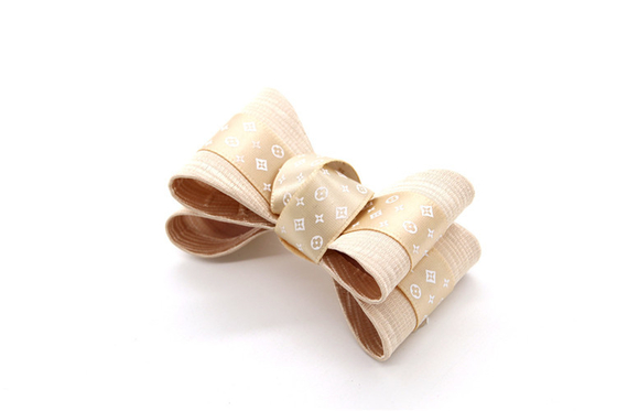 Ribbon coloured bow-tied shoe flower,Handmade footwear ornaments and flower Thread ribbon Beige ,white,black,red ,blue