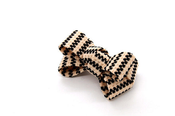 Ribbon coloured bow-tied shoe flower,Handmade footwear ornaments and flower Thread ribbon Beige ,white,black,red ,blue