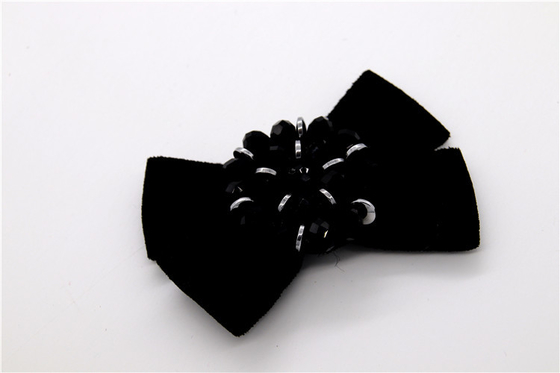 Ribbon coloured bow-tied shoe flower,Handmade footwear ornaments and flower Thread ribbon Beige ,white,black,red ,blue