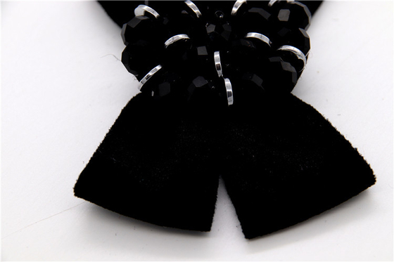 Ribbon coloured bow-tied shoe flower,Handmade footwear ornaments and flower Thread ribbon Beige ,white,black,red ,blue