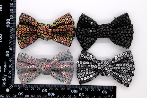 Ribbon coloured bow-tied shoe flower,Handmade footwear ornaments and flower Thread ribbon Beige ,white,black,red ,blue