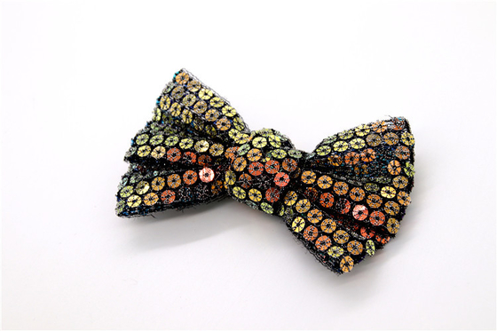 Ribbon coloured bow-tied shoe flower,Handmade footwear ornaments and flower Thread ribbon Beige ,white,black,red ,blue