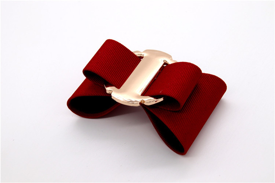 Ribbon coloured bow-tied shoe flower,Handmade footwear ornaments and flower Thread ribbon Beige ,white,black,red ,blue