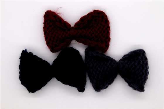 Ribbon coloured bow-tied shoe flower,Handmade footwear ornaments and flower Thread ribbon Beige ,white,black,red ,blue