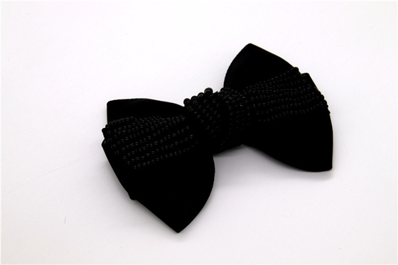 Ribbon coloured bow-tied shoe flower,Handmade footwear ornaments and flower Thread ribbon Beige ,white,black,red ,blue