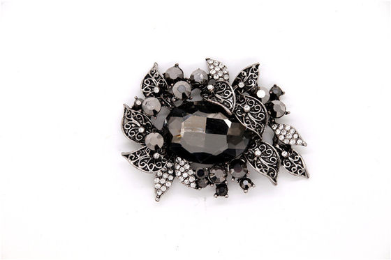 Pretty Vintage Shoe Clips Colorful High - Grade Rhinestone SGS Approval
