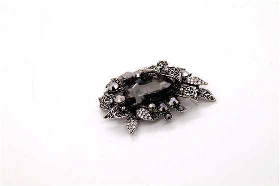 Pretty Vintage Shoe Clips Colorful High - Grade Rhinestone SGS Approval