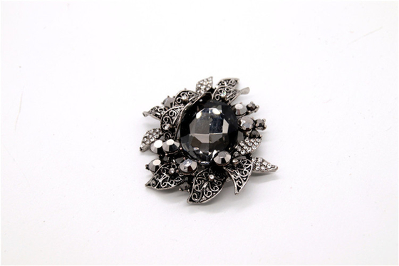 Pretty Vintage Shoe Clips Colorful High - Grade Rhinestone SGS Approval