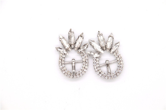 High - Grade Rhinestone Accessorize Shoe Clips With Multiple Colors