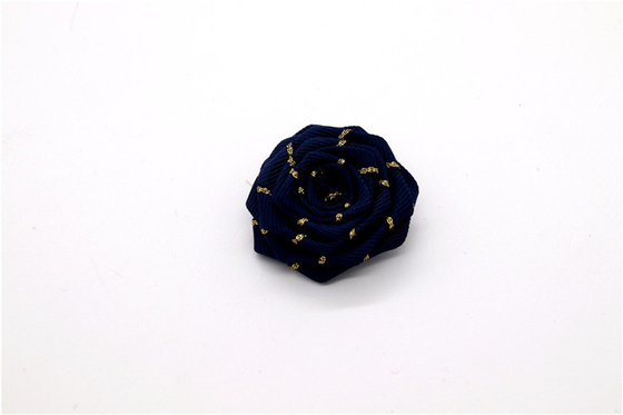 Hand Sintered Edge Flower /girl flower made of satin ribbons/Hand-simulated flower Various colors Fabric, wool