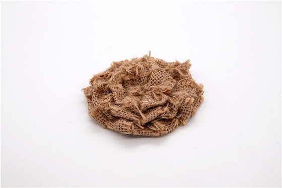 Hand Sintered Edge Flower /girl flower made of satin ribbons/Hand-simulated flower Various colors Fabric, wool