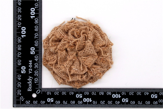 Hand Sintered Edge Flower /girl flower made of satin ribbons/Hand-simulated flower Various colors Fabric, wool
