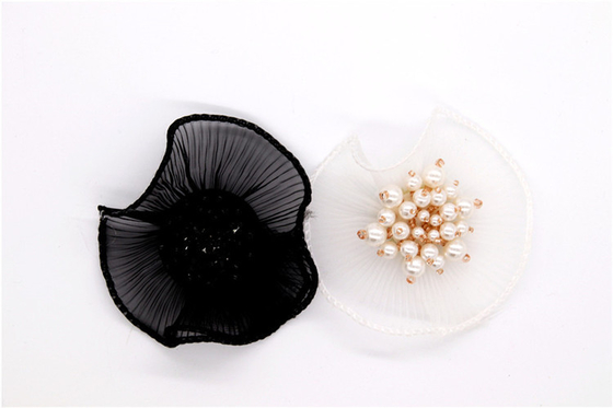 Eco - Friendly Shoe Lace Flowers Luxury Designs Decoration Accessories