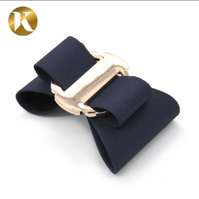 Customized Decorative Shoe Clips Handicrafts / Bonded Leather Style